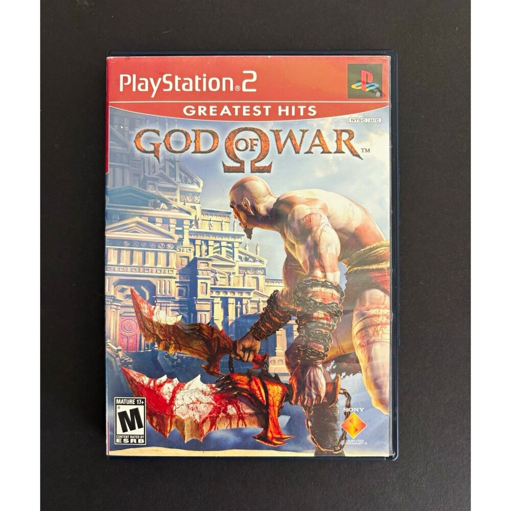 Sony God of War Greatest Hits Sony PlayStation 2 PS2 Game w/ OEM Case & Cover